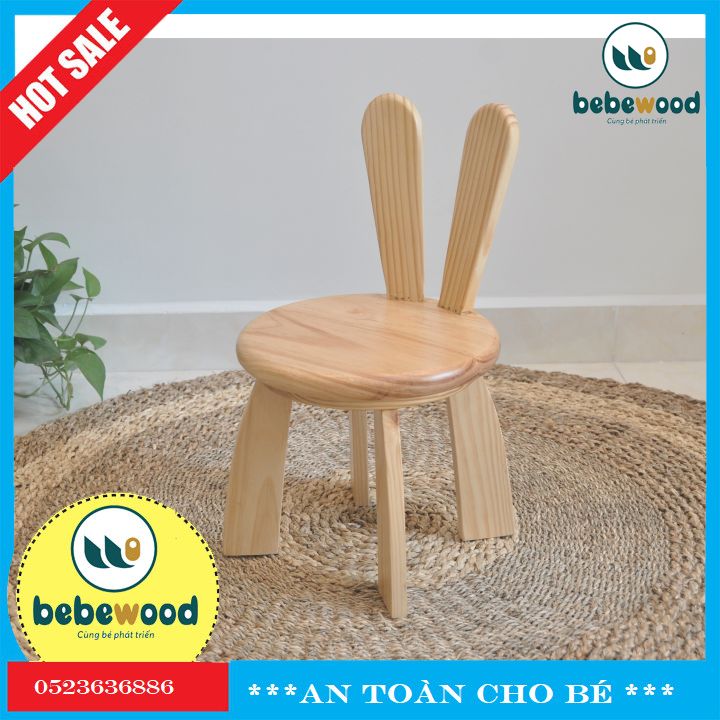 Ghế Tai Thỏ Rabit II - Bebewood