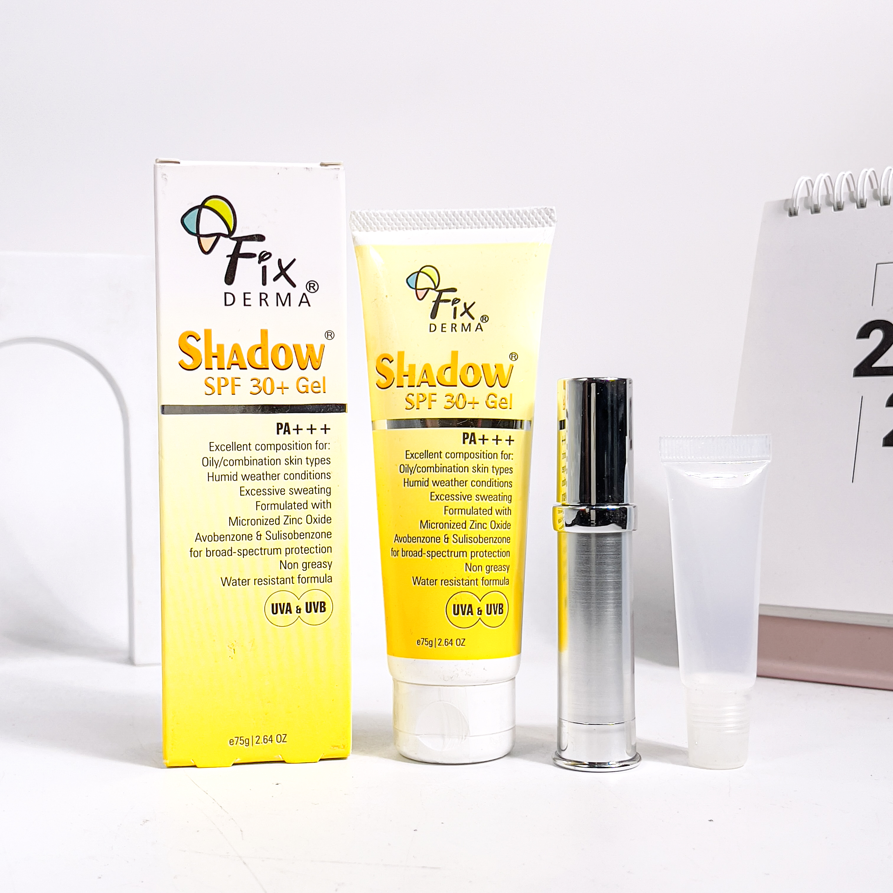 Kem chống nắng Fixderma Shadow SPF 30+/50+ 75g dòng gel/cream ( Full - Chiết )