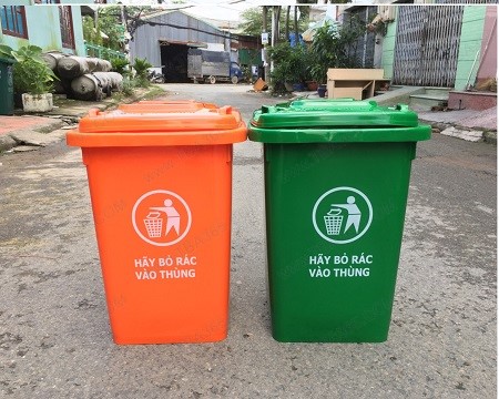 Thùng rác nhựa 60 lít