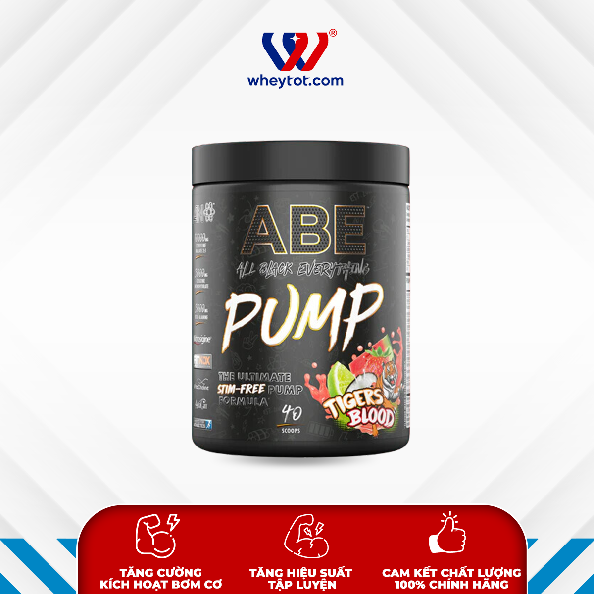 Applied nutrition abe pump - zero stim pre-workout