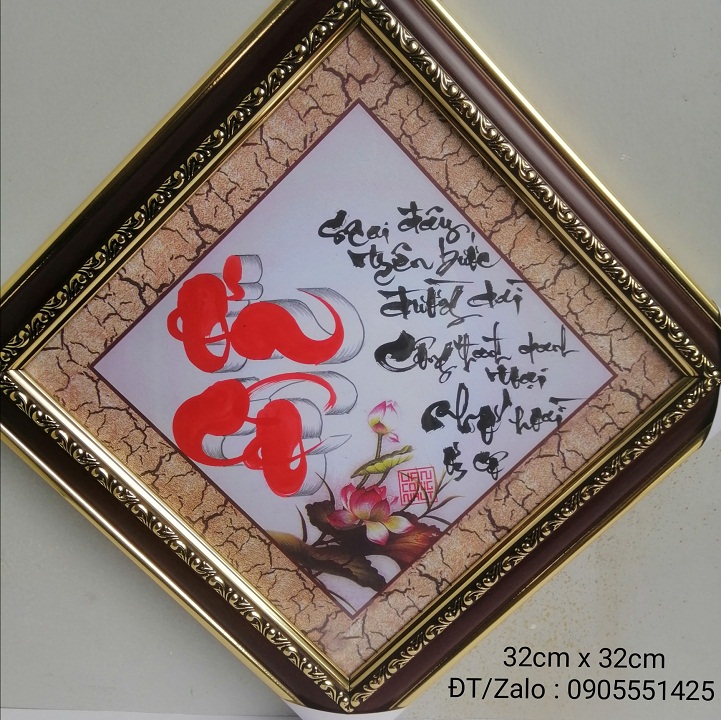 Quà tặng Thầy cô / thư pháp ơn cô. Quà biếu tết thầy cô, quà 8/3, quà sinh nhật