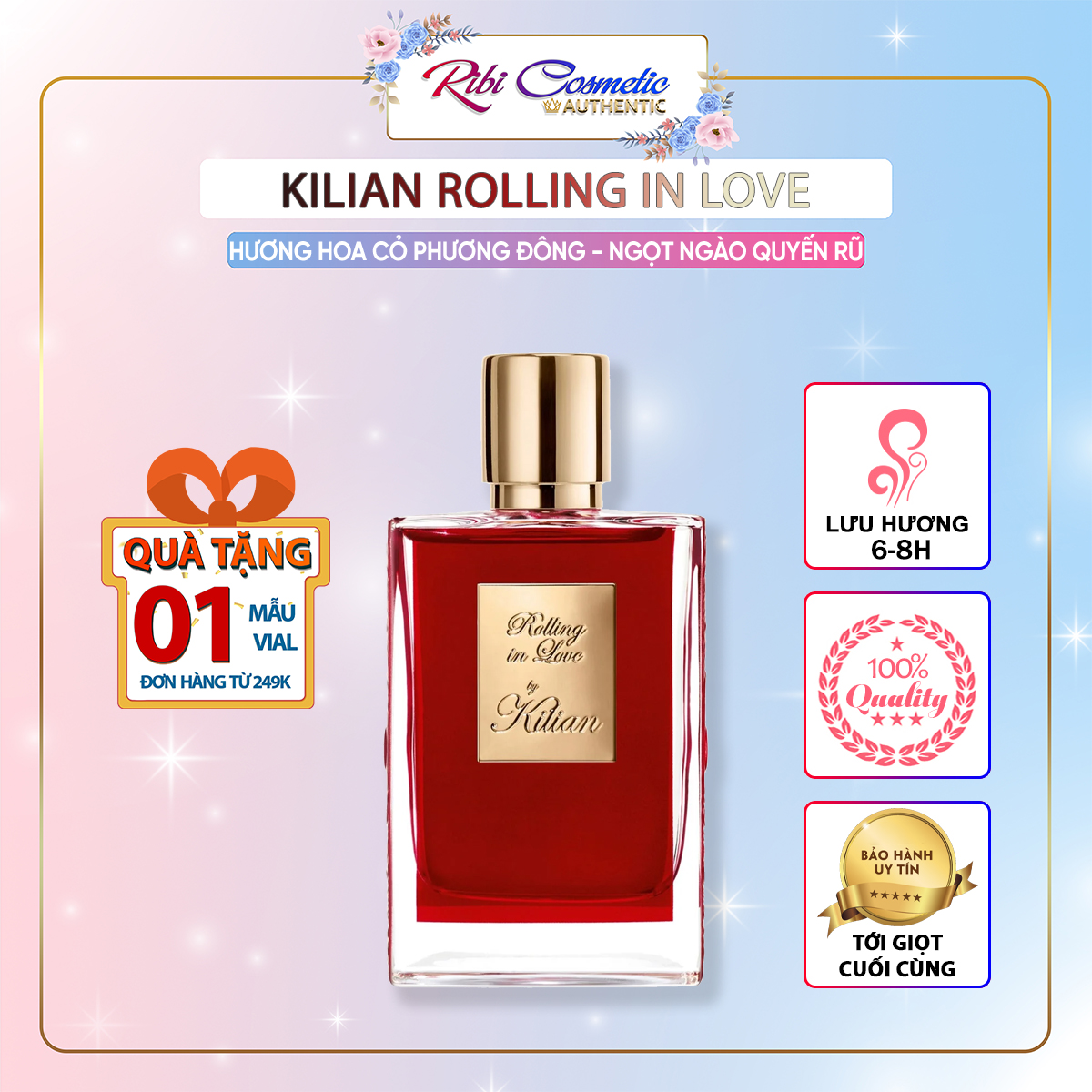Nước hoa nam nữ Unisex Killian Rolling in love EDP