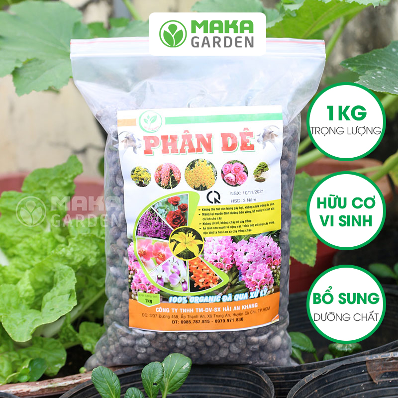 Phân dê hữu cơ đã qua xử lý