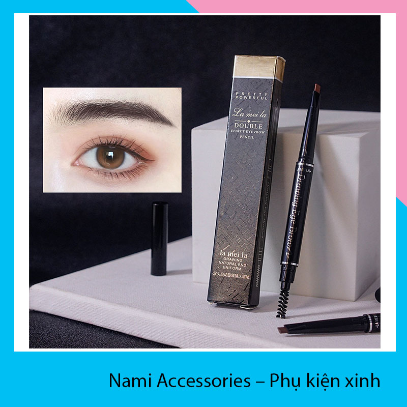 Bút kẻ lông mày, chì kẻ mày Lameila Double Effect