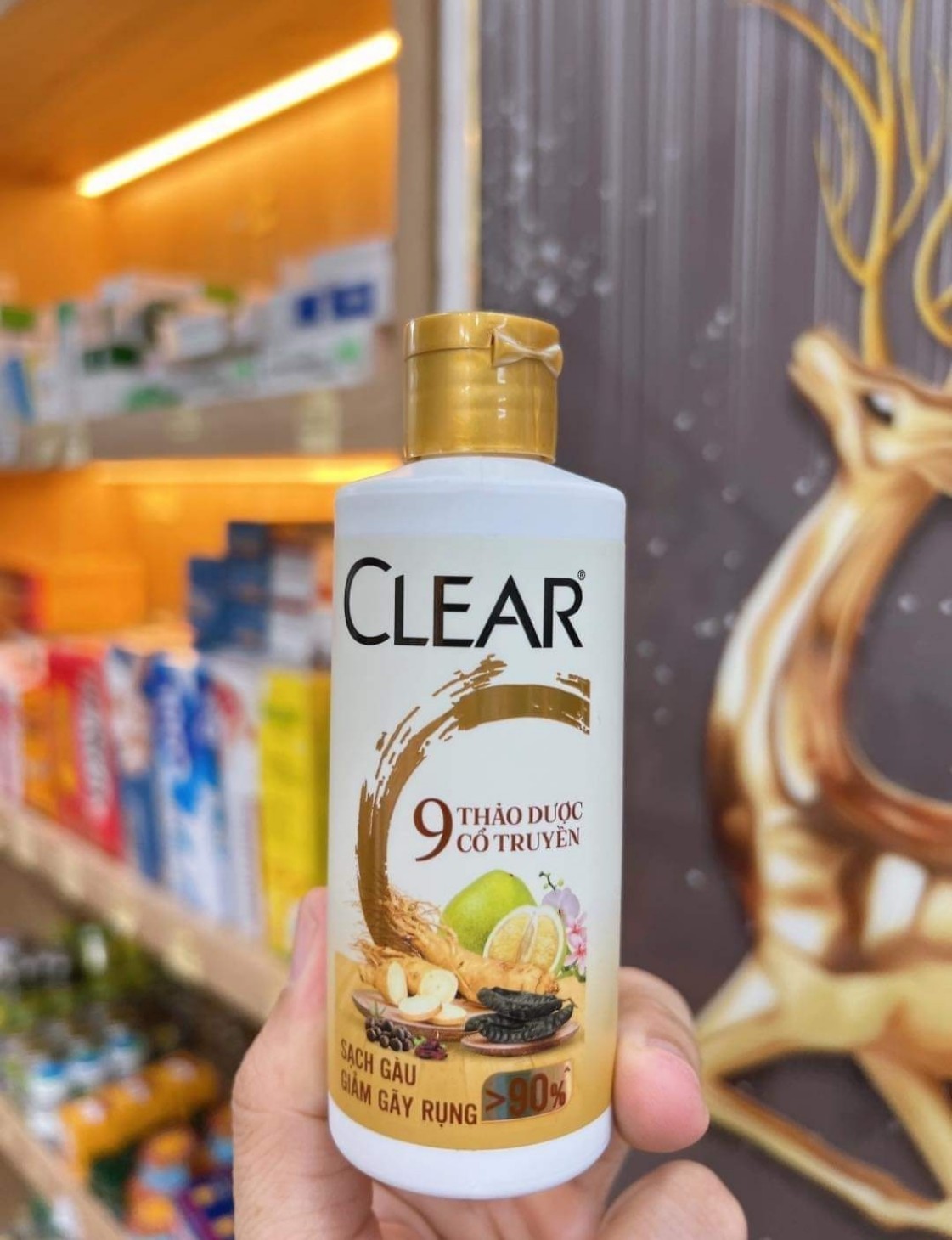 Dầu gội Clear thảo dược 102g - 9 loại thảo dược cổ truyền