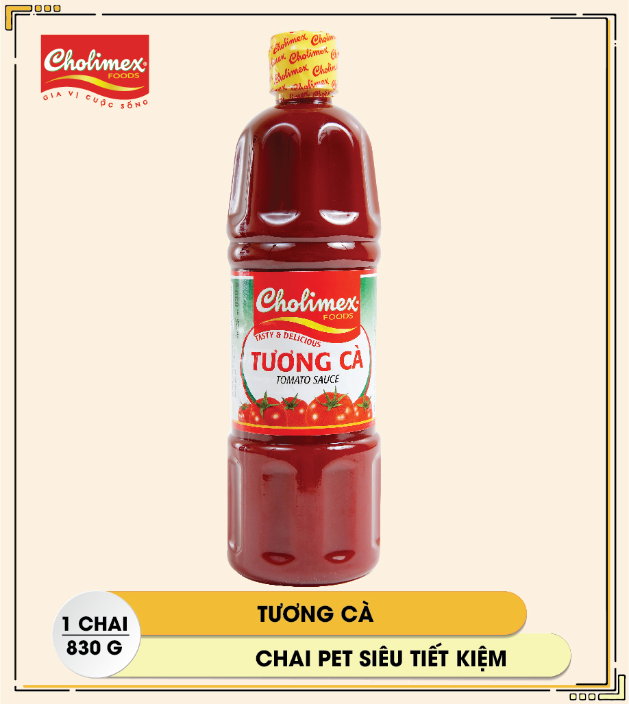 Tương cà Cholimex 830g chai PET