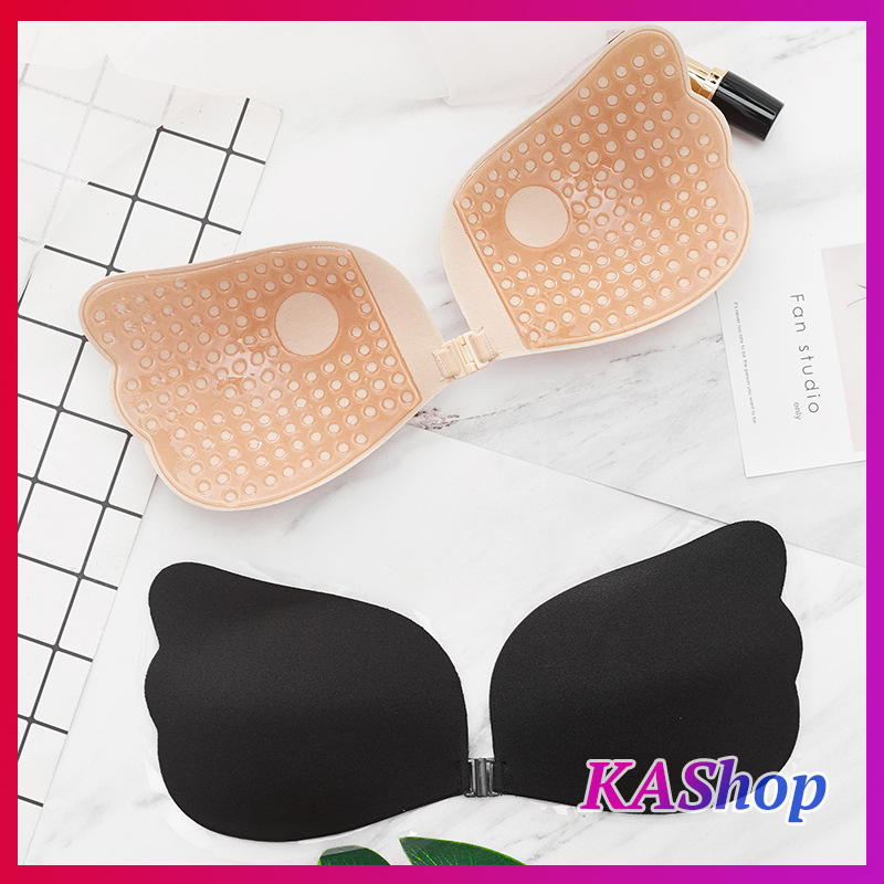 Áo ngực dán không dây cánh tiên cài trước nâng ngực tạo khe quyến rũ - Áo bra dán TÀNG HÌNH siêu dính - KAShop