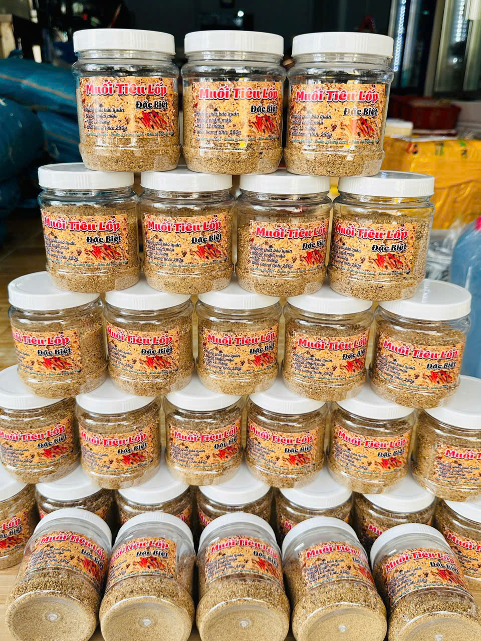 MUỐI TIÊU LỐP siêu ngon hủ 250g