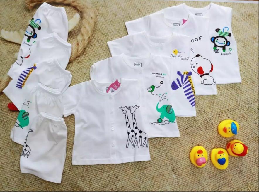 Combo 5 bộ cộc tay bé 4-14kg
