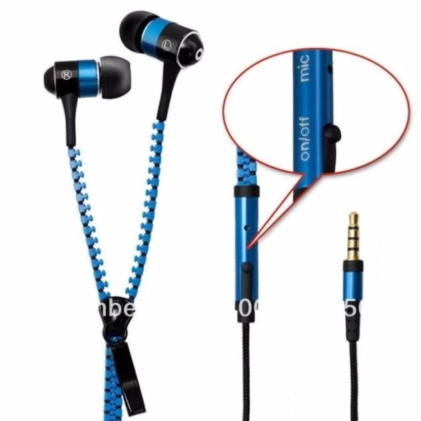 Tai nghe nhét tai có khóa kéo chống rối Zipper