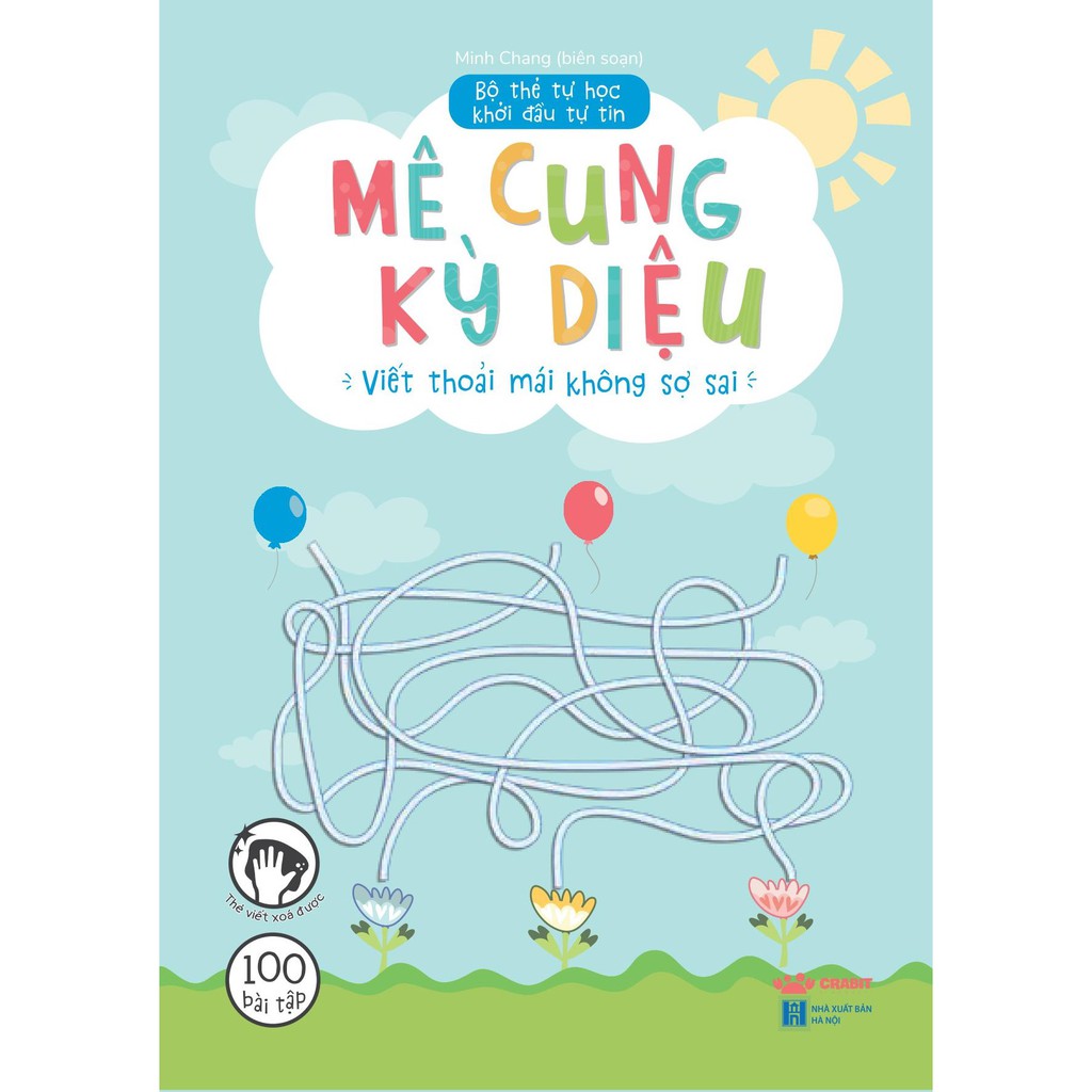 Bộ thẻ mê cung kỳ diệu - dành cho trẻ từ 3 tuổi - crabit kidbooks