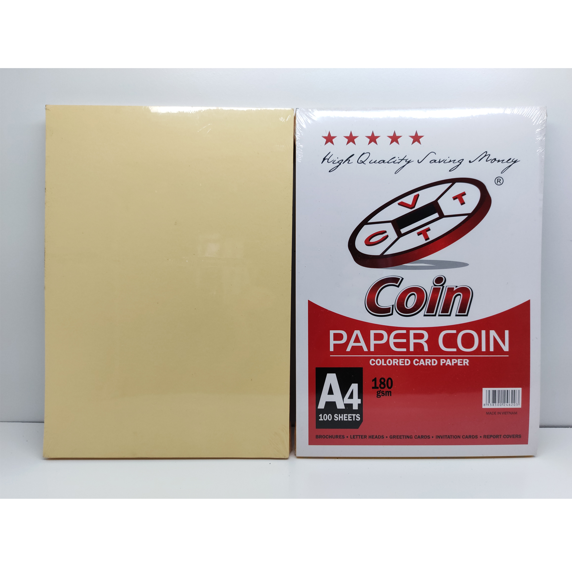 [HCM]Giấy bìa Thái A4 Công Minh 180gsm