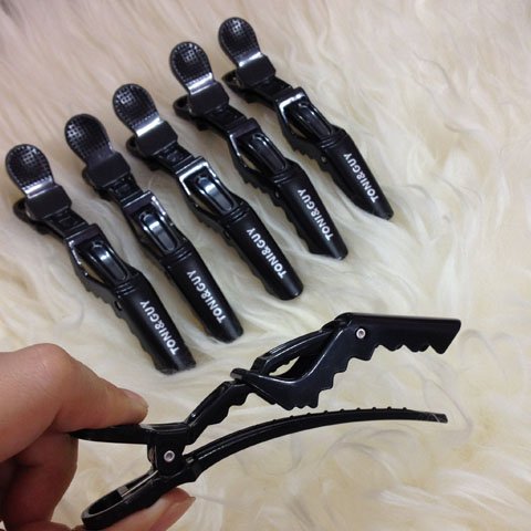 Kẹp chia tóc mỏ vịt toni & guy chuyên dùng cho salon