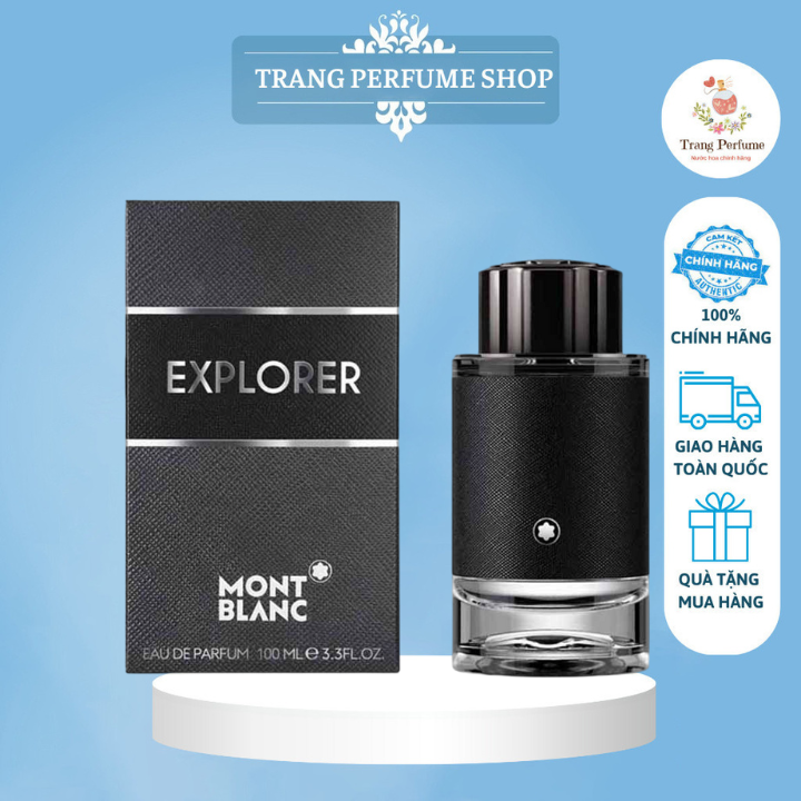 [Freeshipmax] Nước Hoa Nam Mont Blanc Explorer EDP Chính Hãng Thơm Nam Tính Lọ Chiết Và Full - Trang Perfume