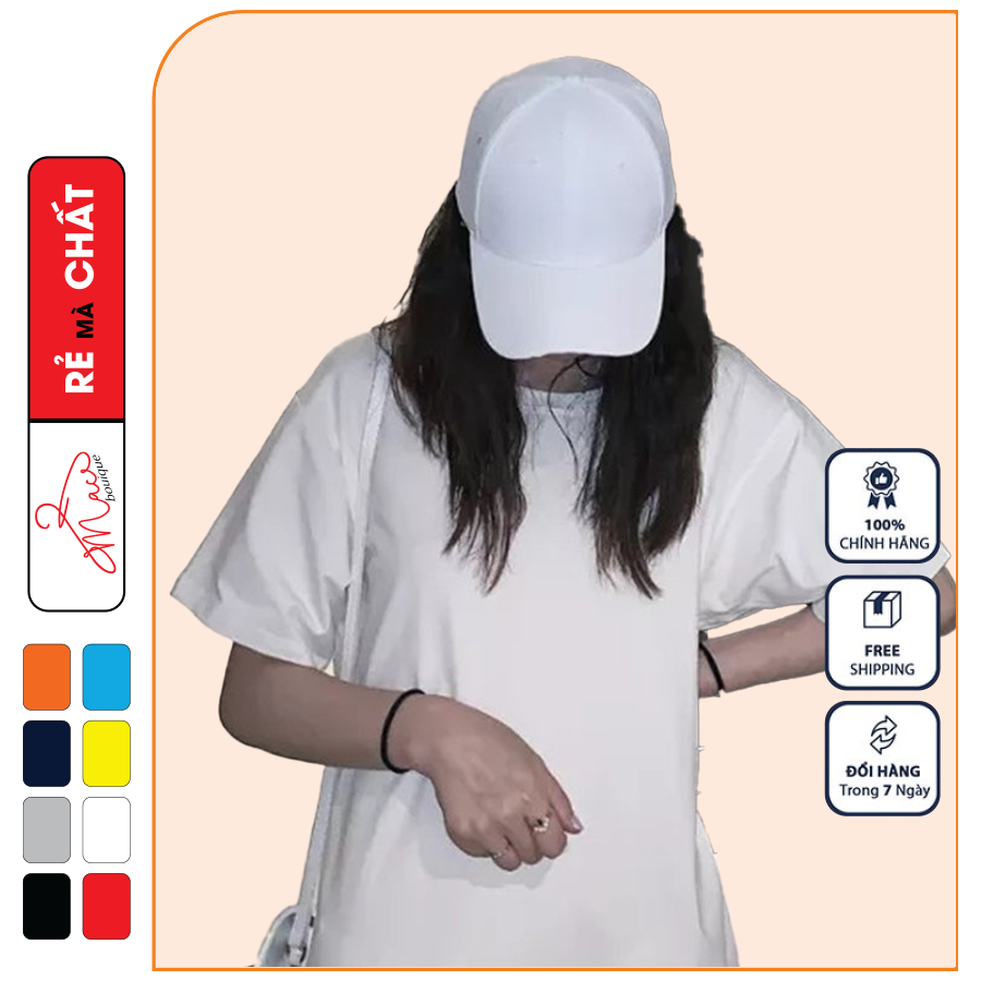 Mũ lưỡi chai nam nữ phong cách thời trang dạo phố - MACboutique