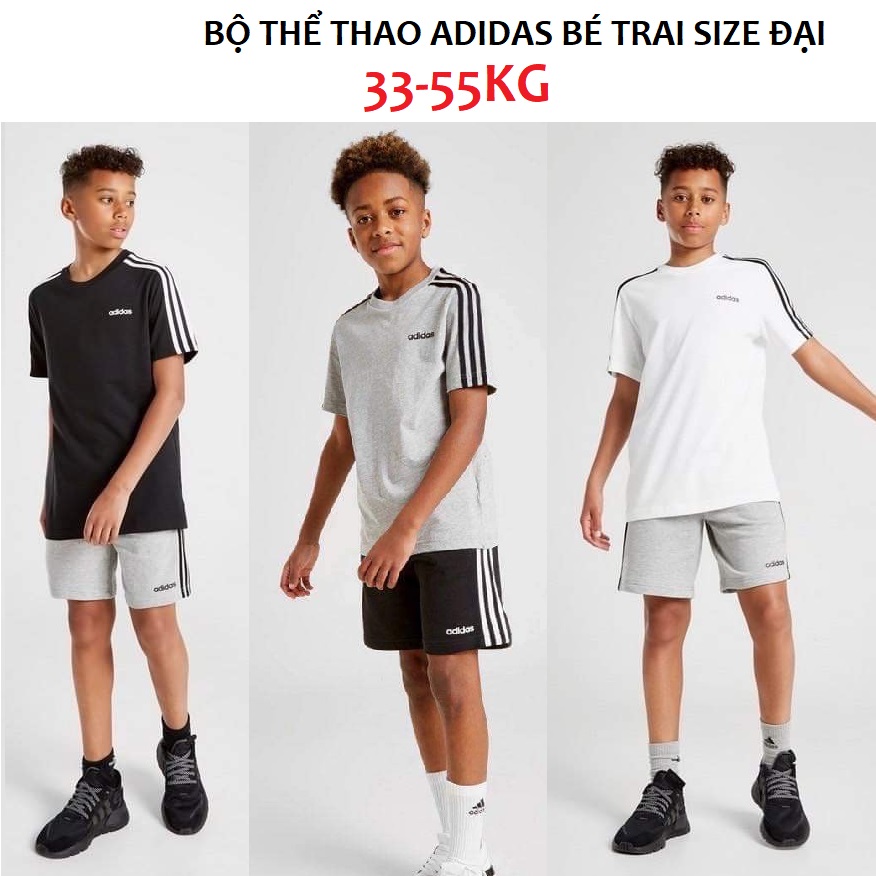 Bộ thể thao thun lạnh size đại bé trai 33-55kg