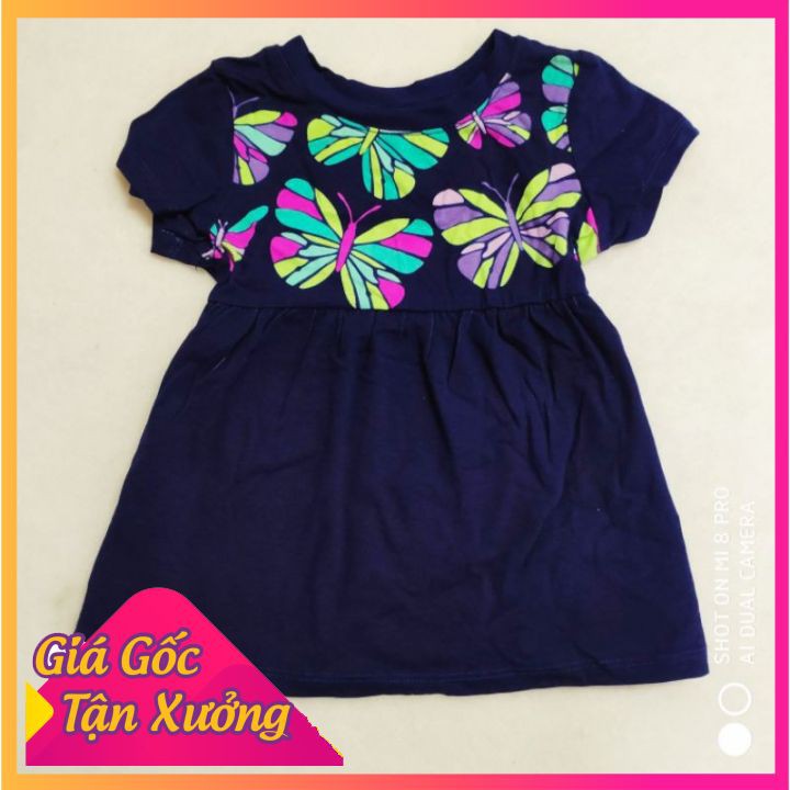 [Xả Hết] Váy Bé Gái, Áo Váy Cho Bé Gái Hàng Jumpingbean Chất Liệu Cotton 100%, Váy Công Chúa Cực Xinh Cho Bé 9 -24 month