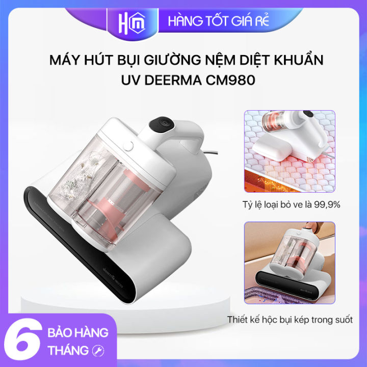 Máy hút bụi giường nệm ,Thảm , Sofa 3in1 DEERMA CM980 Công suất 450W