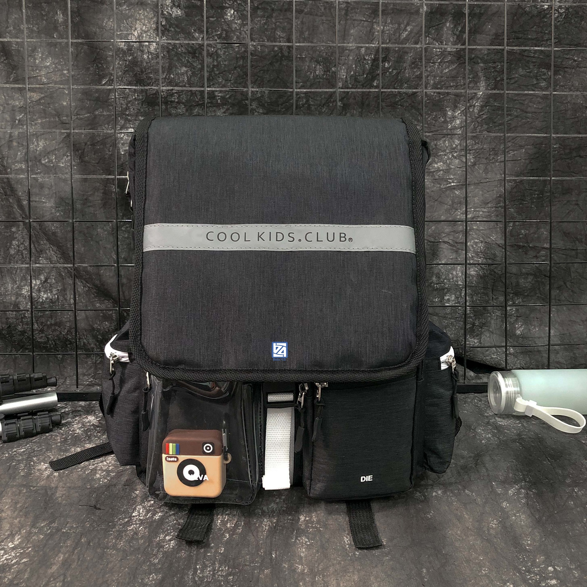 Balo thời trang chống nước cao cấp, phản quang BLCK Balo4.0