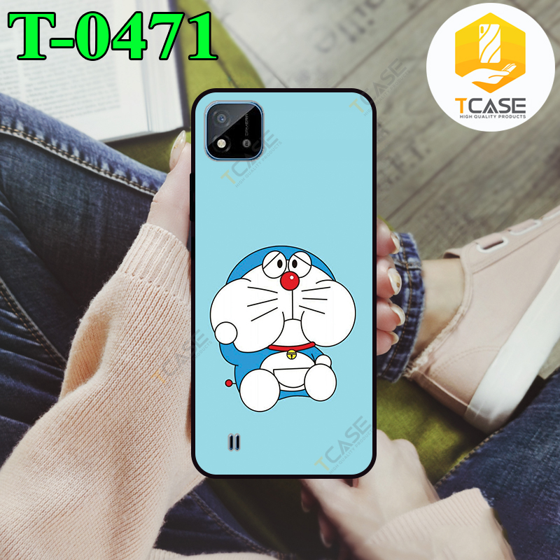 Ốp lưng Tcase dành cho Realme C11 2021 in hình Mèo Ú