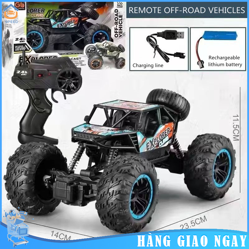 Xe rc 20km/h xe điều khiển từ xa 2.4ghz xe tải quái vật buggy đồ chơi địa hình-đồ chơi điều khiển từ xa xe