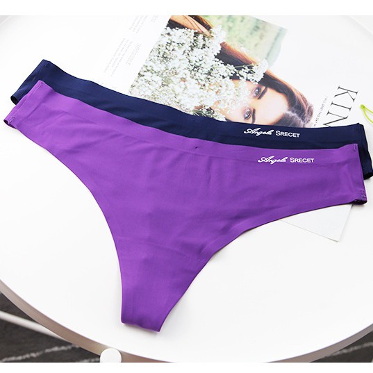 Quần lọt khe không viền đúc su sexy QL009