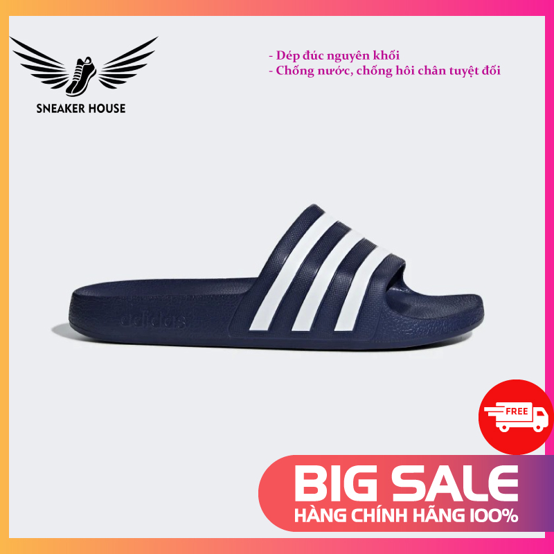 [CHÍNH HÃNG] SNEAKER-HOUSE Dép nam chính hãng adidas Adilette Aqua F35542 - đúc nguyên khối, chống hôi chân