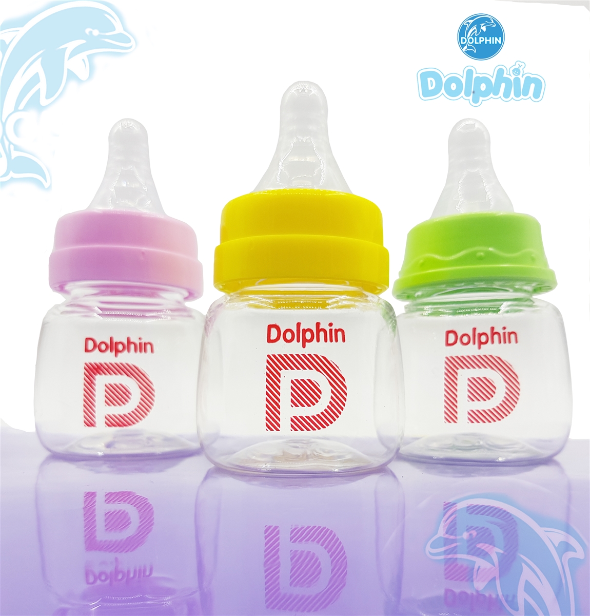 Bình sữa Dolphin 60ml chính hãng