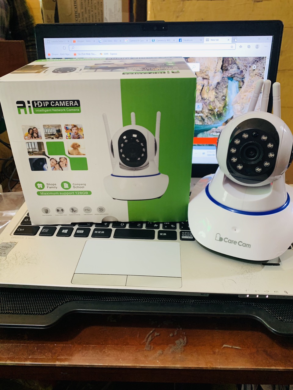 Camera ip wifi carecam xfl-200 1080p