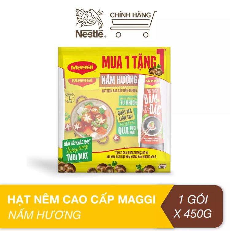 Hạt nêm nấm hương Hạt Nêm Maggi 450g