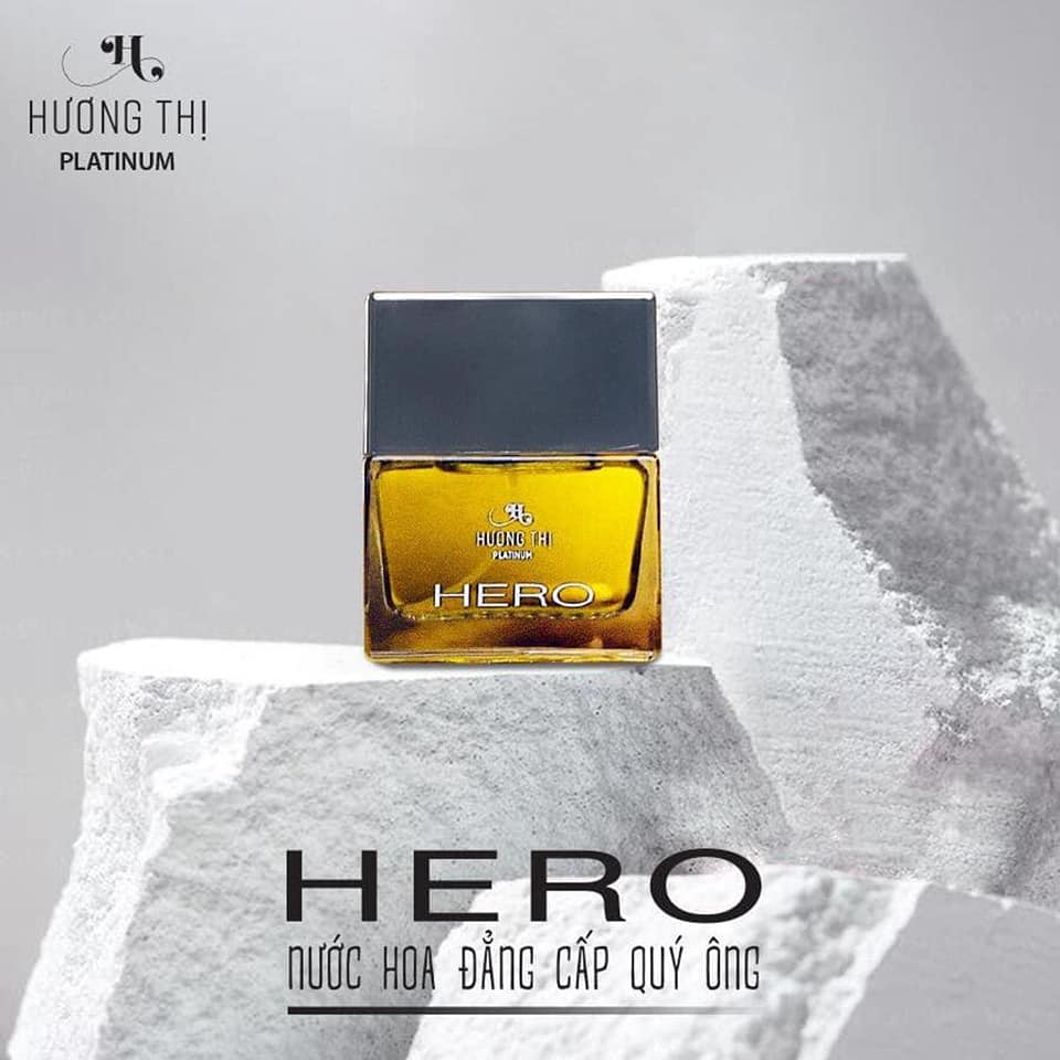 Nước hoa nam cao cấp hero 50ml - hương thị