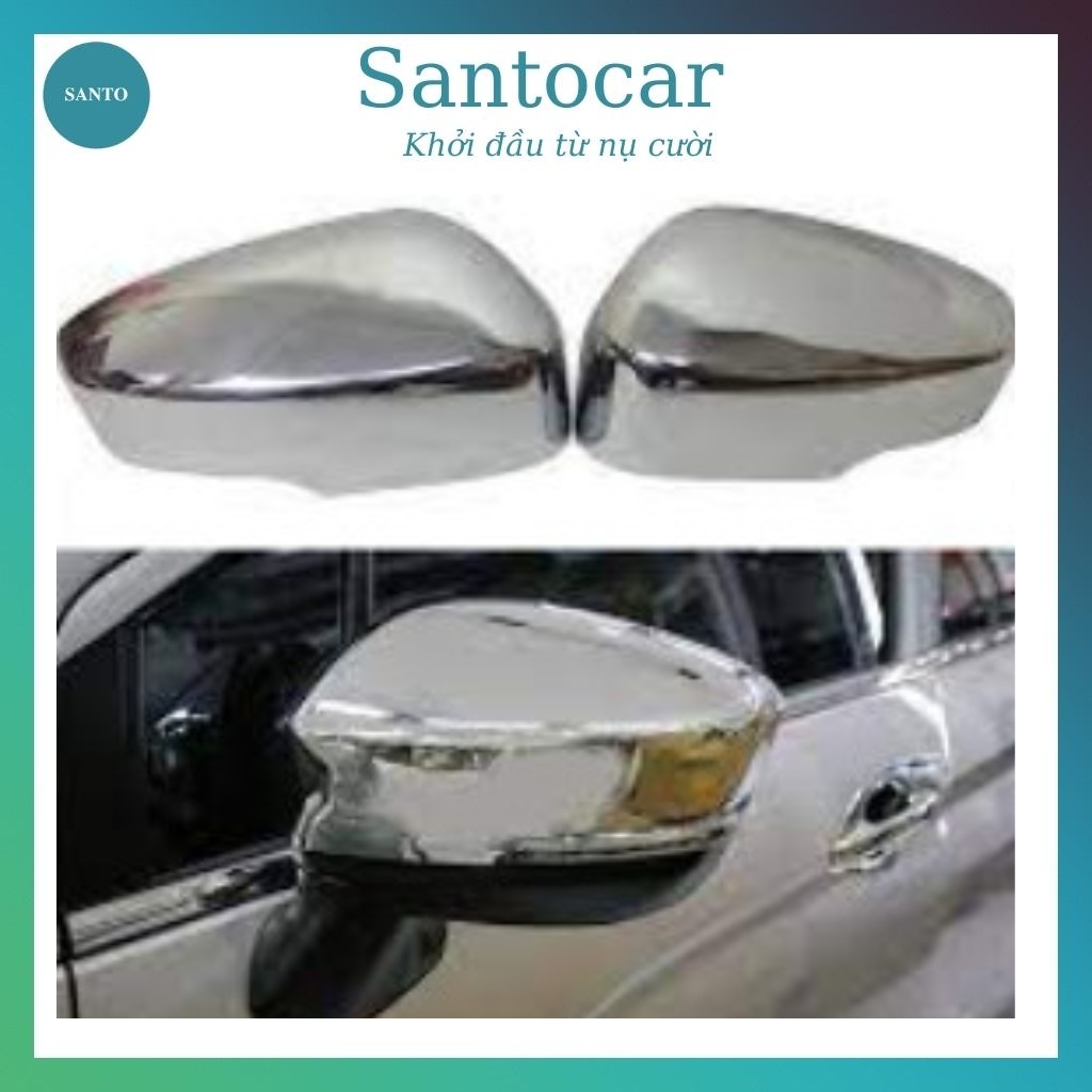 Ốp gương xpander 2018, 2019, 2020, 2021, 2022, 2023 mạ crom- santocar