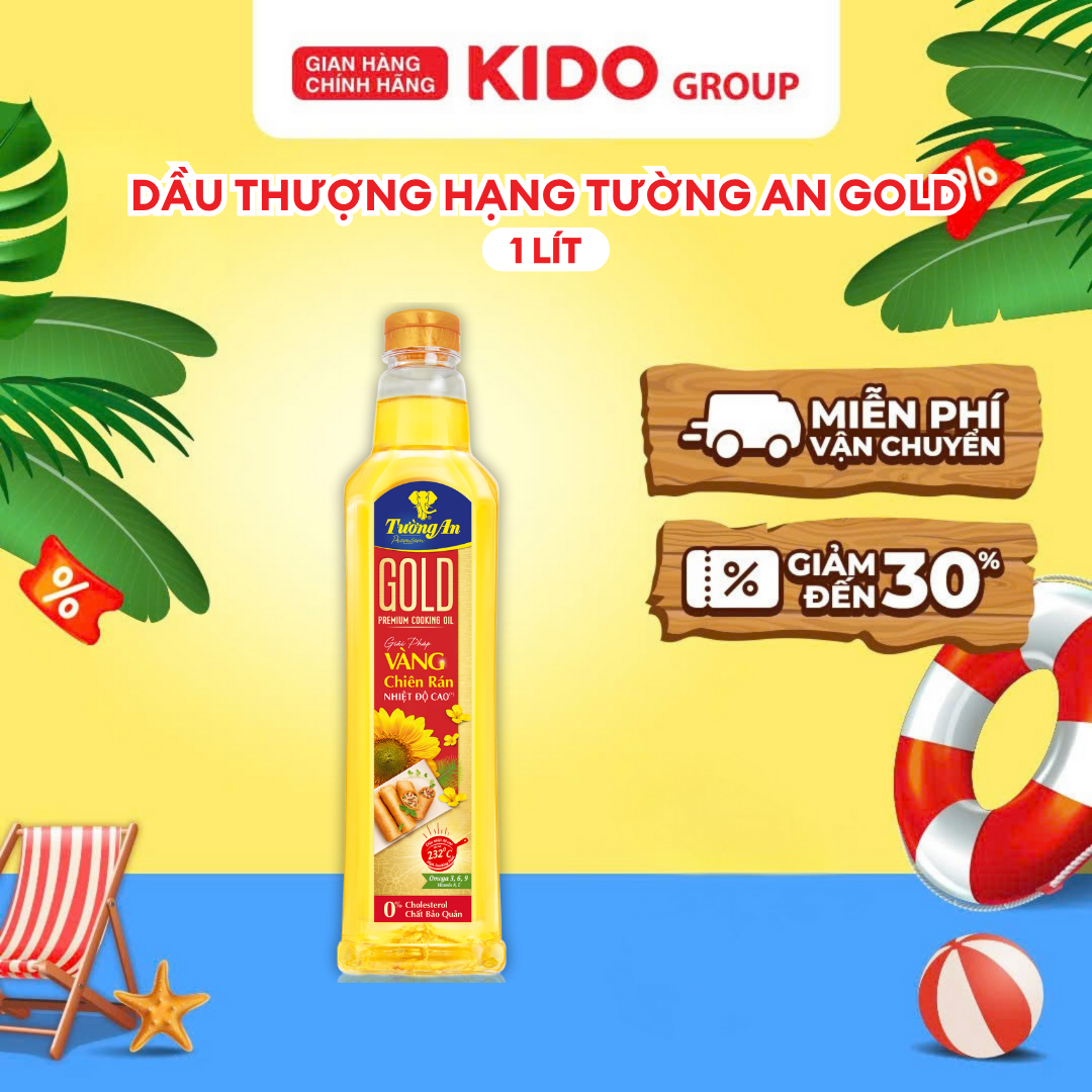 Dầu Ăn Thượng Hạng Tường An Gold 1L