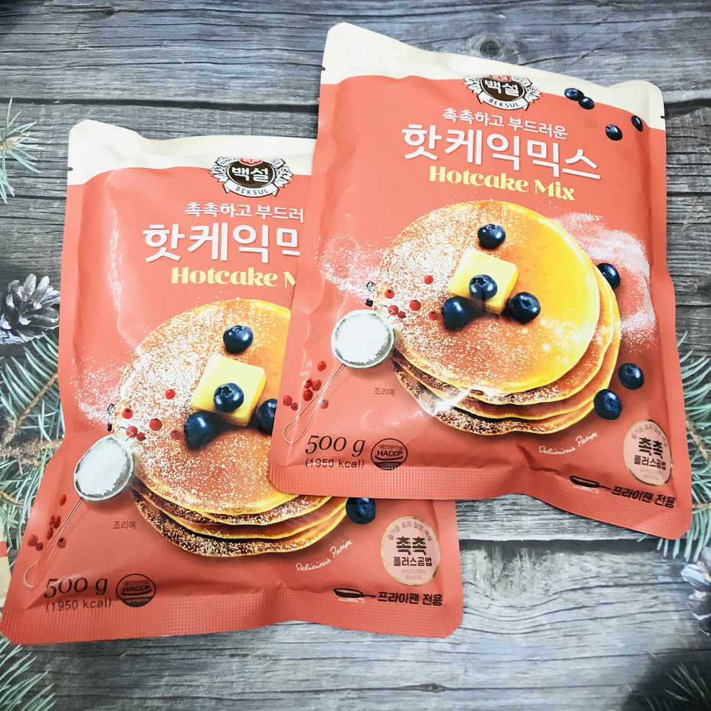 Bột làm bánh hotcake beksul 500g - nhập khẩu hàn quốc