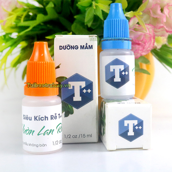 Bộ dưỡng mầm siêu rễ T++ cho hoa lan 15ml/ lọ
