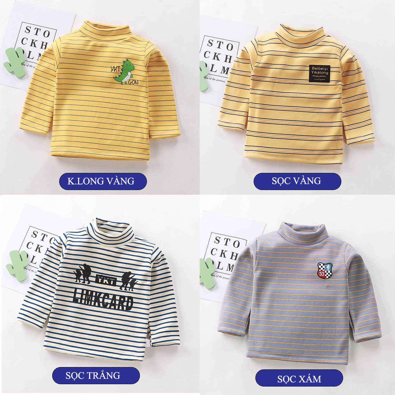 Áo nỉ cổ lọ lót lông chính hãng LINKCARD chất vải cotton mềm mịn rất ấm cho bé  AN3