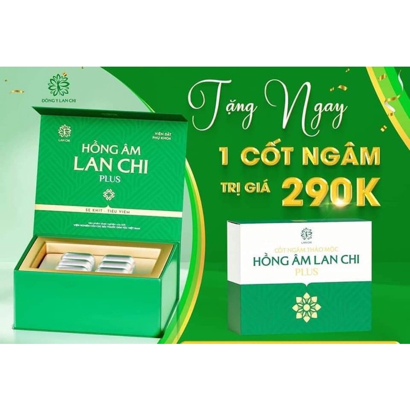 Hồng âm lan chi plus-tặng cốt ngâm xông thảo dược 290k