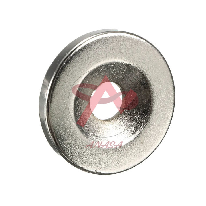 Nam châm tròn có lỗ 20x3mm lỗ 4mm