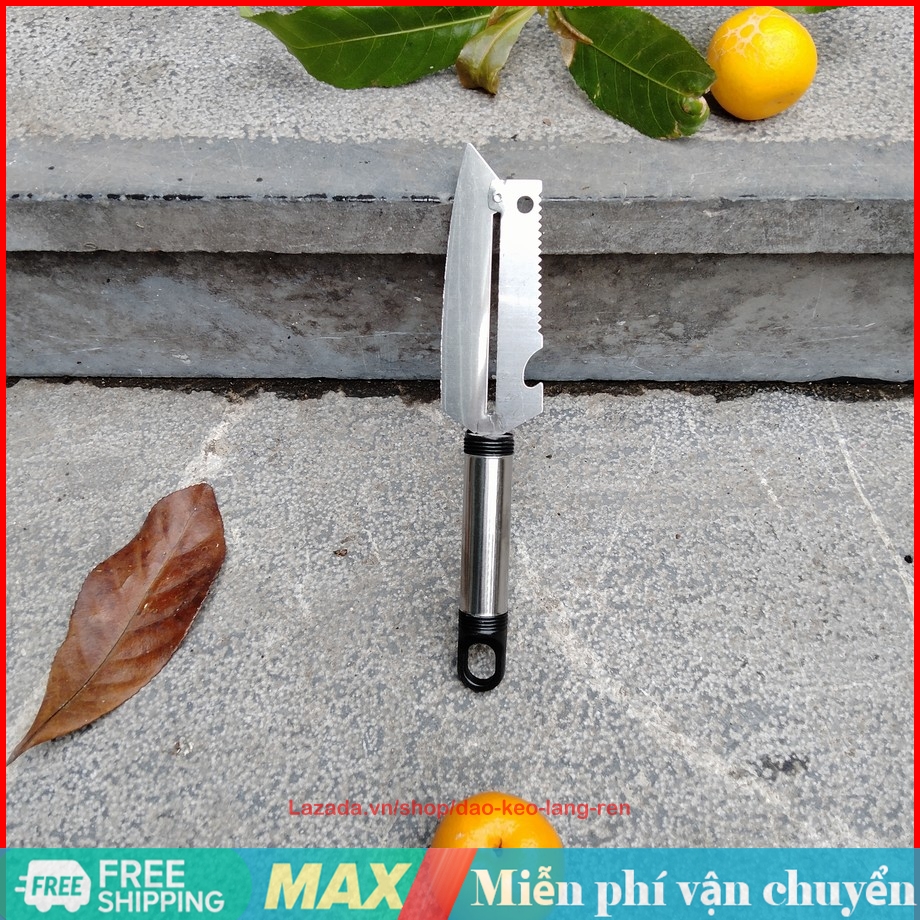 Dao gọt 2 lưỡi inox