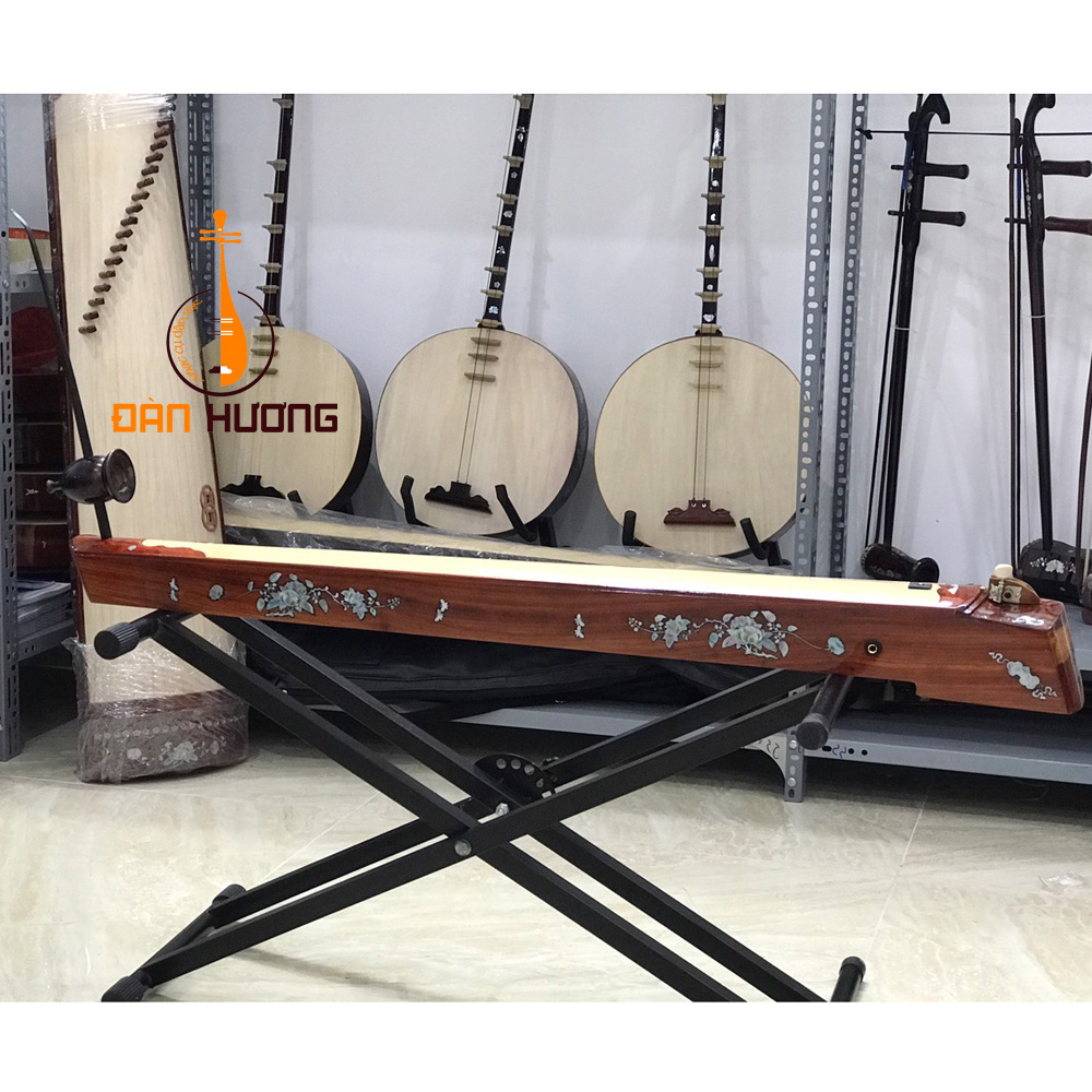 Đàn bầu gỗ hương có khảm