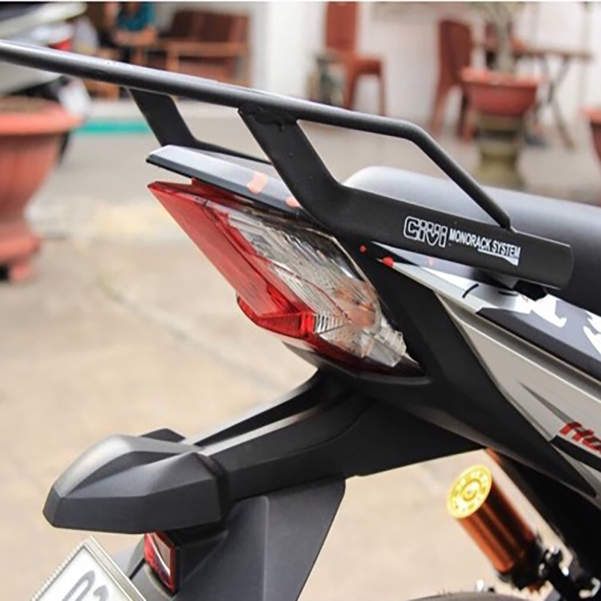 Cảng sau sirius, winner x, wave, exciter, baga chở hàng xe máy, mẫu Givi cao cấp, ONE RACING