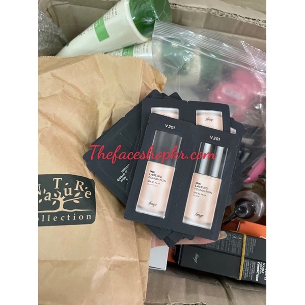 Combo 10 gói sample Kem Nền che khuyết điểm Ink Lasting Foundation