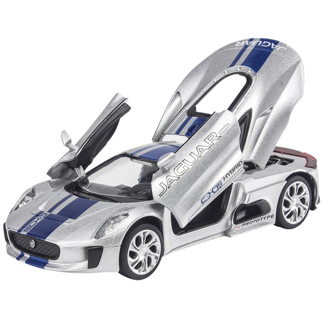 Mô hình siêu xe kim loại jaguar c-x75 tỷ lệ 1:32