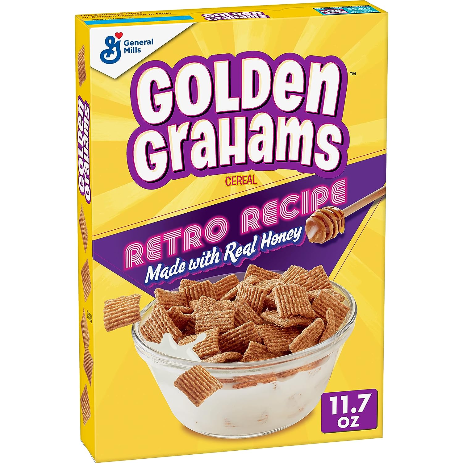 Ngũ cốc ăn sáng hương vị bánh quy giòn nguyên hạt Golden Grahams Breakfast