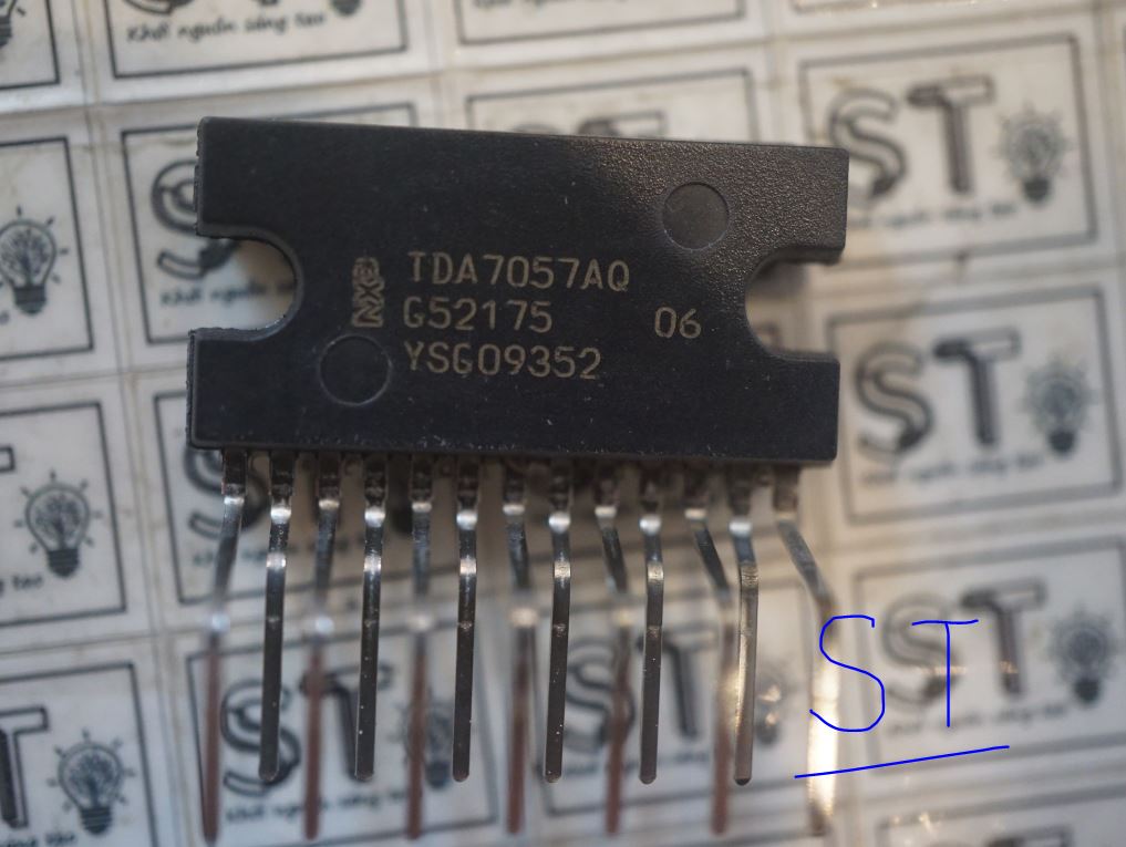 Ic công suất audio tda7057aq 7057 zip-13 mới
