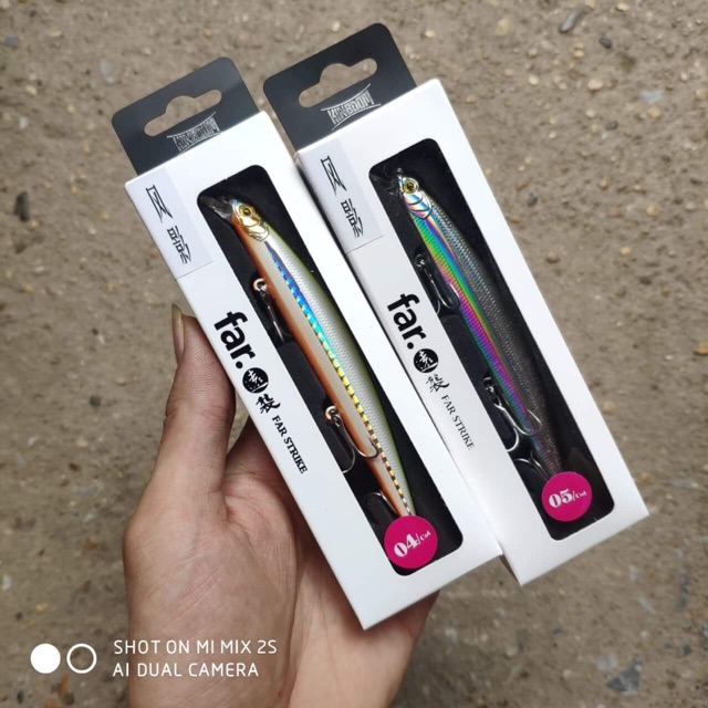 Mồi Minnow kingdom 6502 (Wind shadow)  (cam kết bảo hành đổi trả trong 2 tuần đầu)