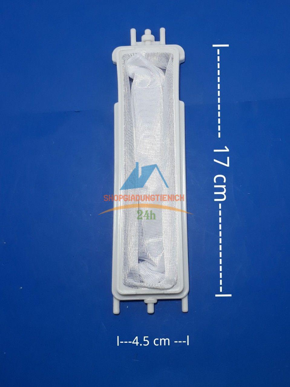 Set 2 lưới lọc máy giặt panasonic 17x4.5cm