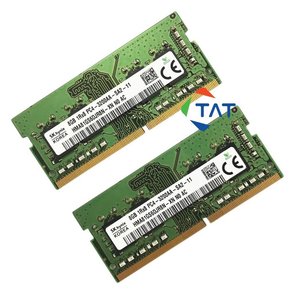 Ram Laptop DDR4 8GB SK Hynix 3200MHz Chính Hãng Mới Bảo hành 12