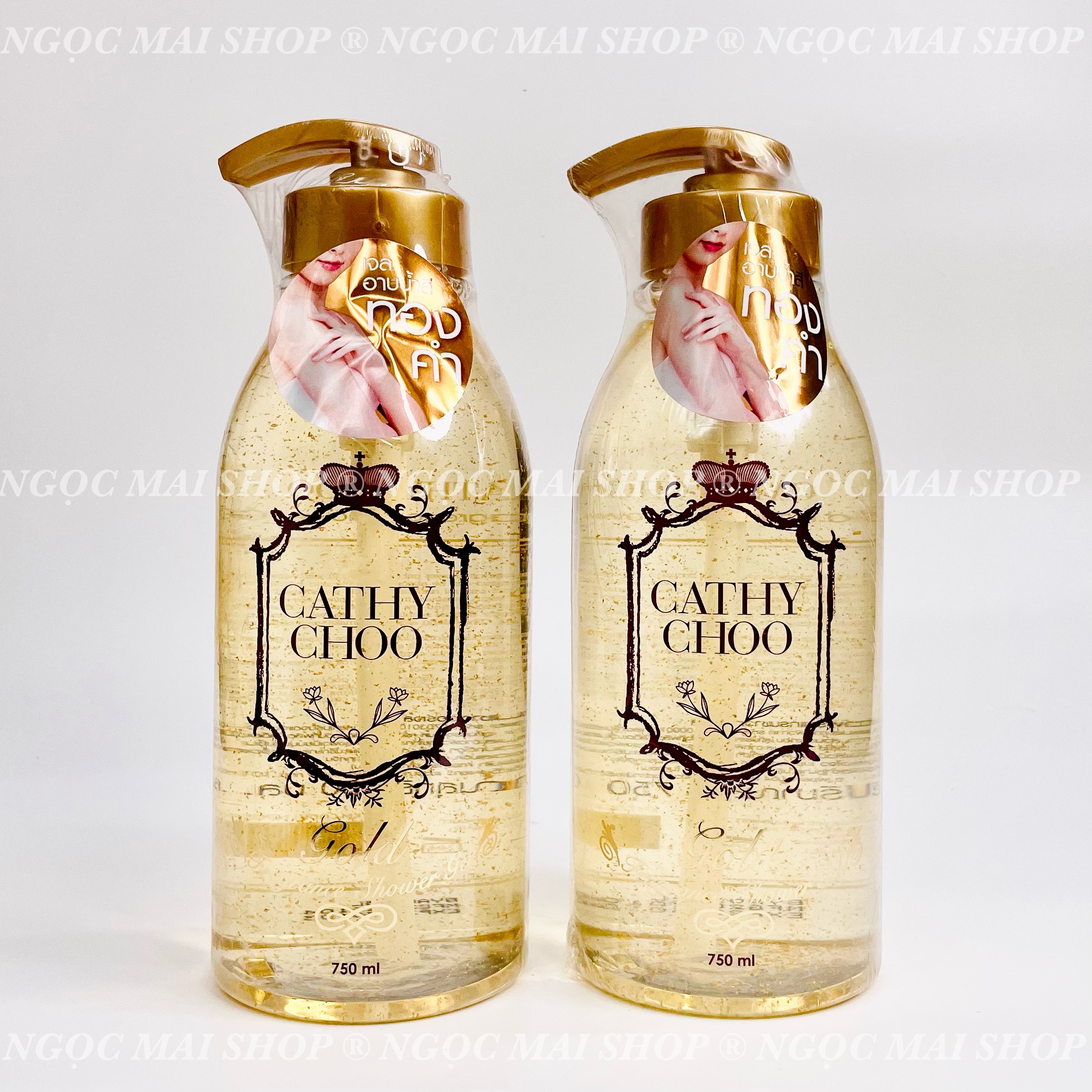 [HCM]Sữa Tắm Cathy Choo Thái Lan Vàng 24K 750ml
