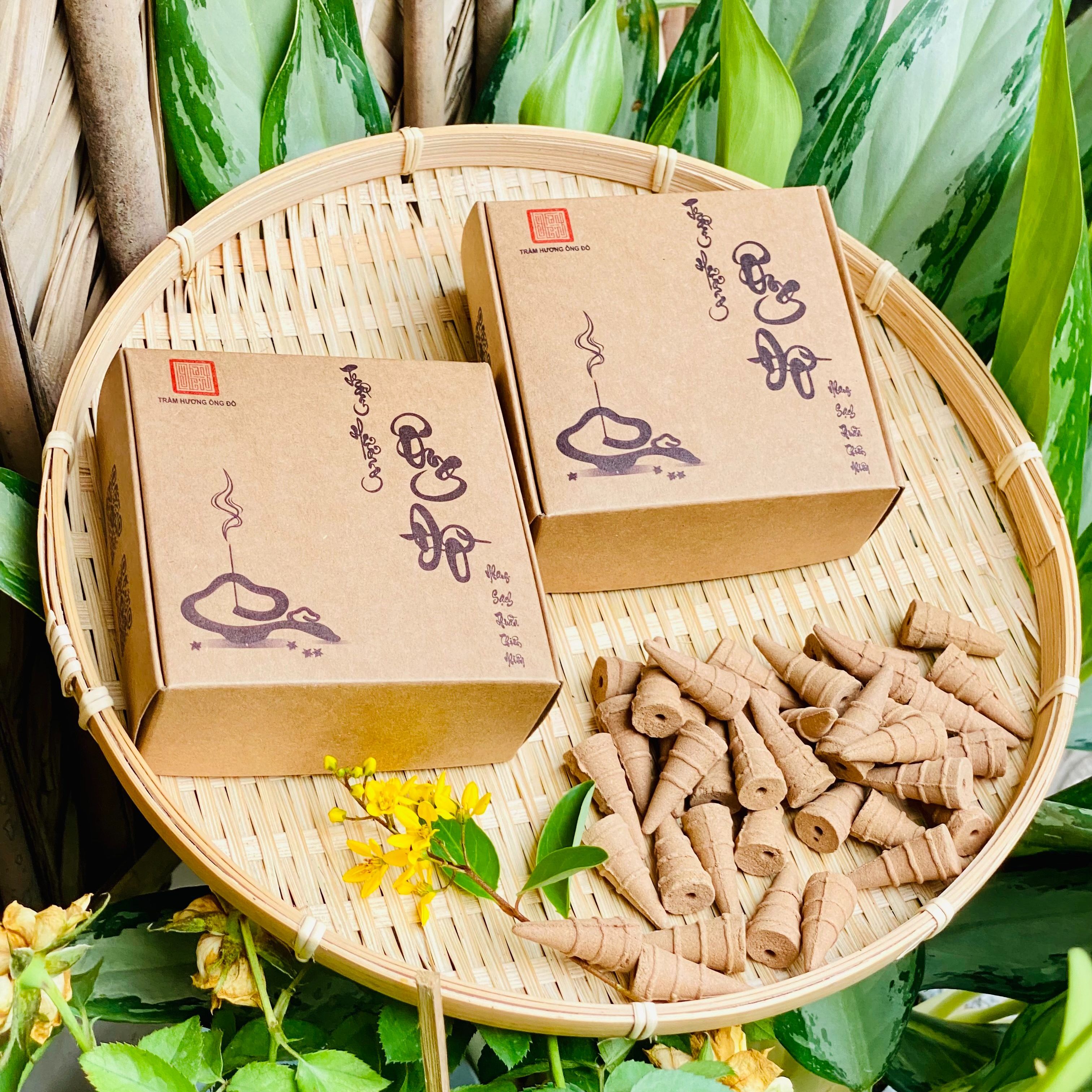 Nhang Nụ Trầm Hương, Loại Dịu Nhẹ, Nhang Sạch Thuần Thiên Nhiên